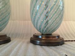 Exquisite Dino Martens for Toso Filigrana Swirl Murano Lamps