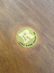 Pair of Vintage Walnut Lounge Chairs by Jens Risom 'Labelled'