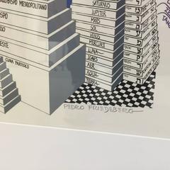 Original Artist Proof by Pedro Friedeberg, "Steps of Nobility"