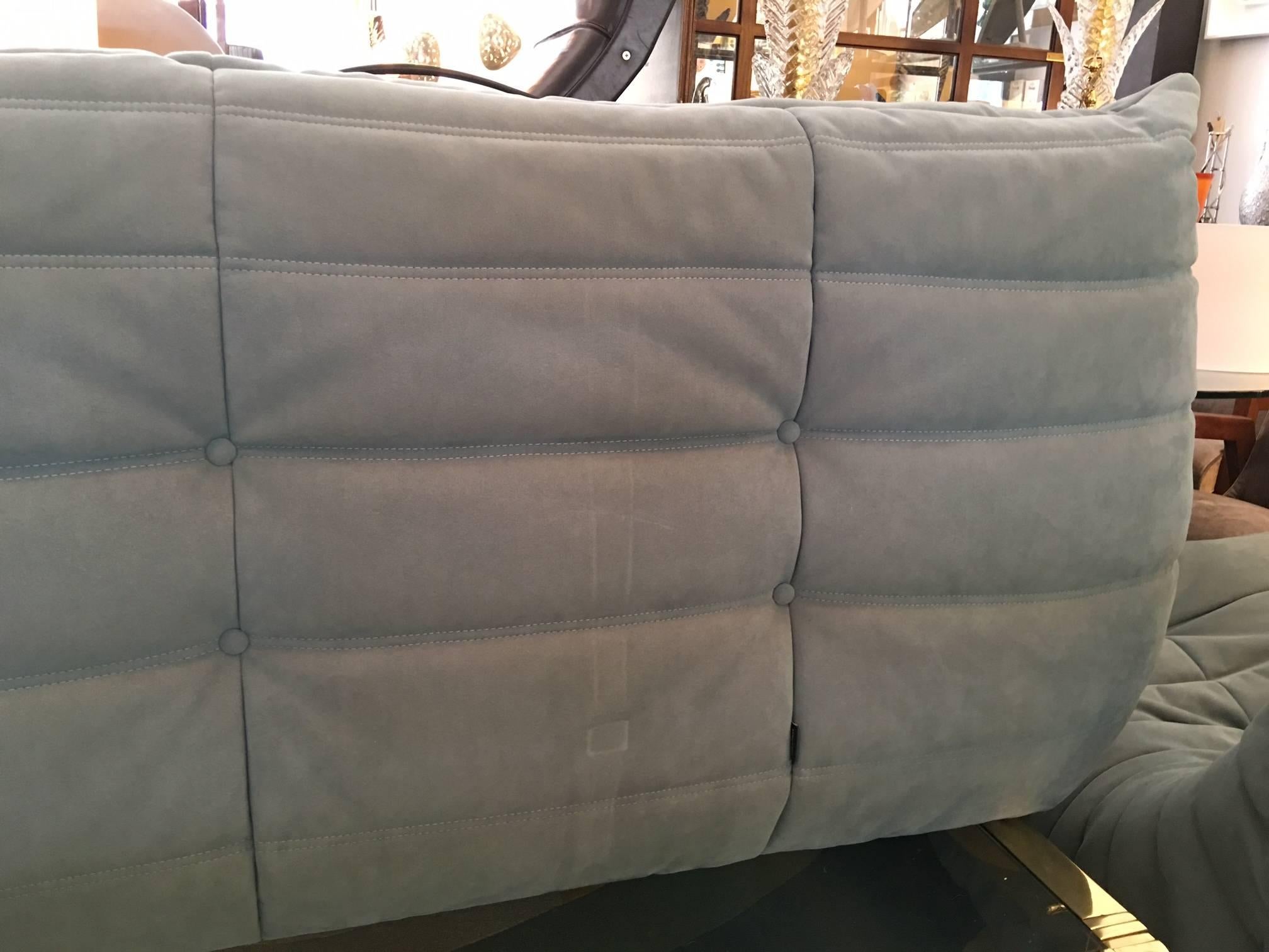 French Original 1980s Ligne Roset 'Togo' Five Pieces Sofas Designed by Michel Ducaroy