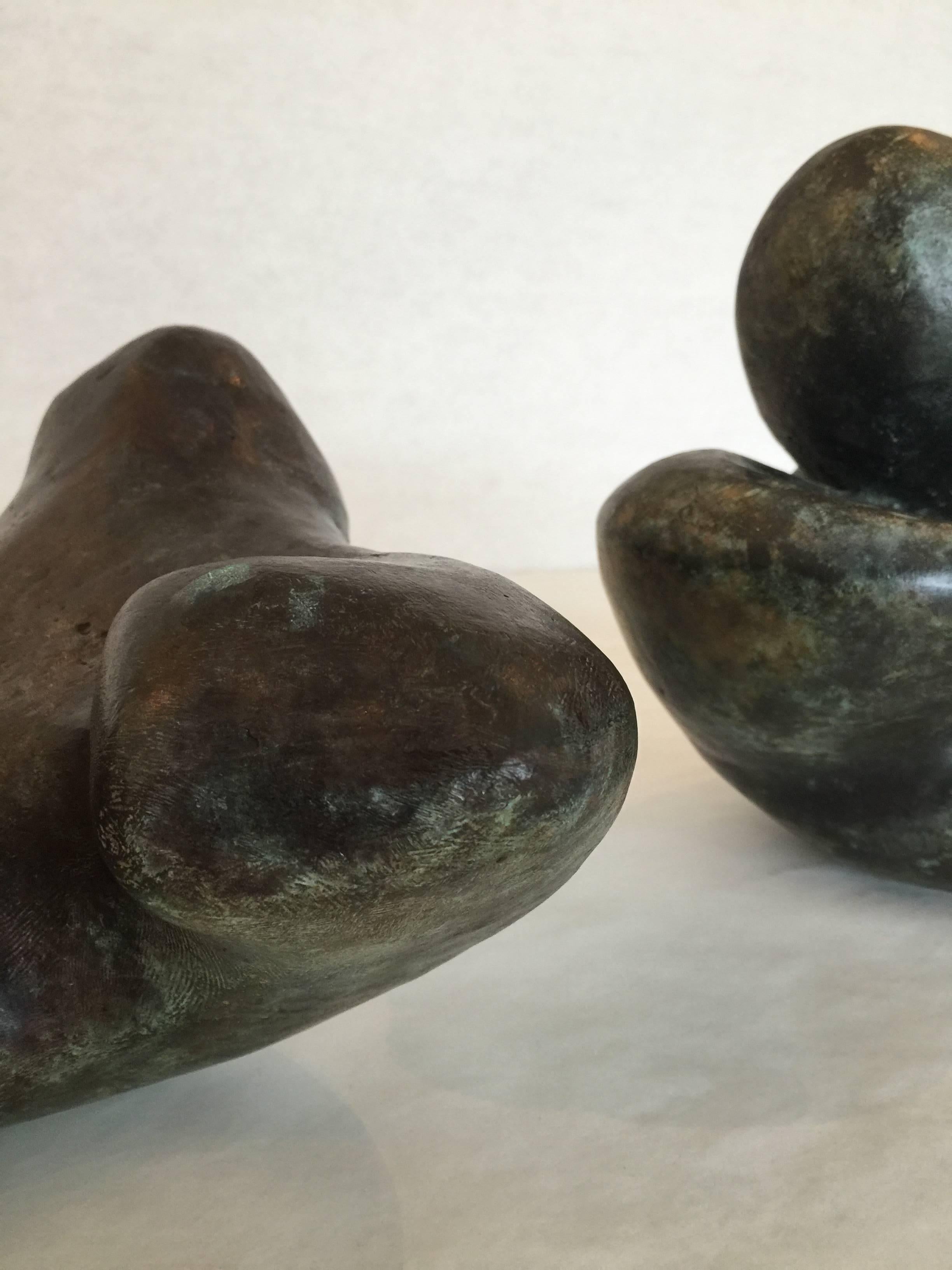 Bronze Sculptures in the Manner of Henry Moore 2