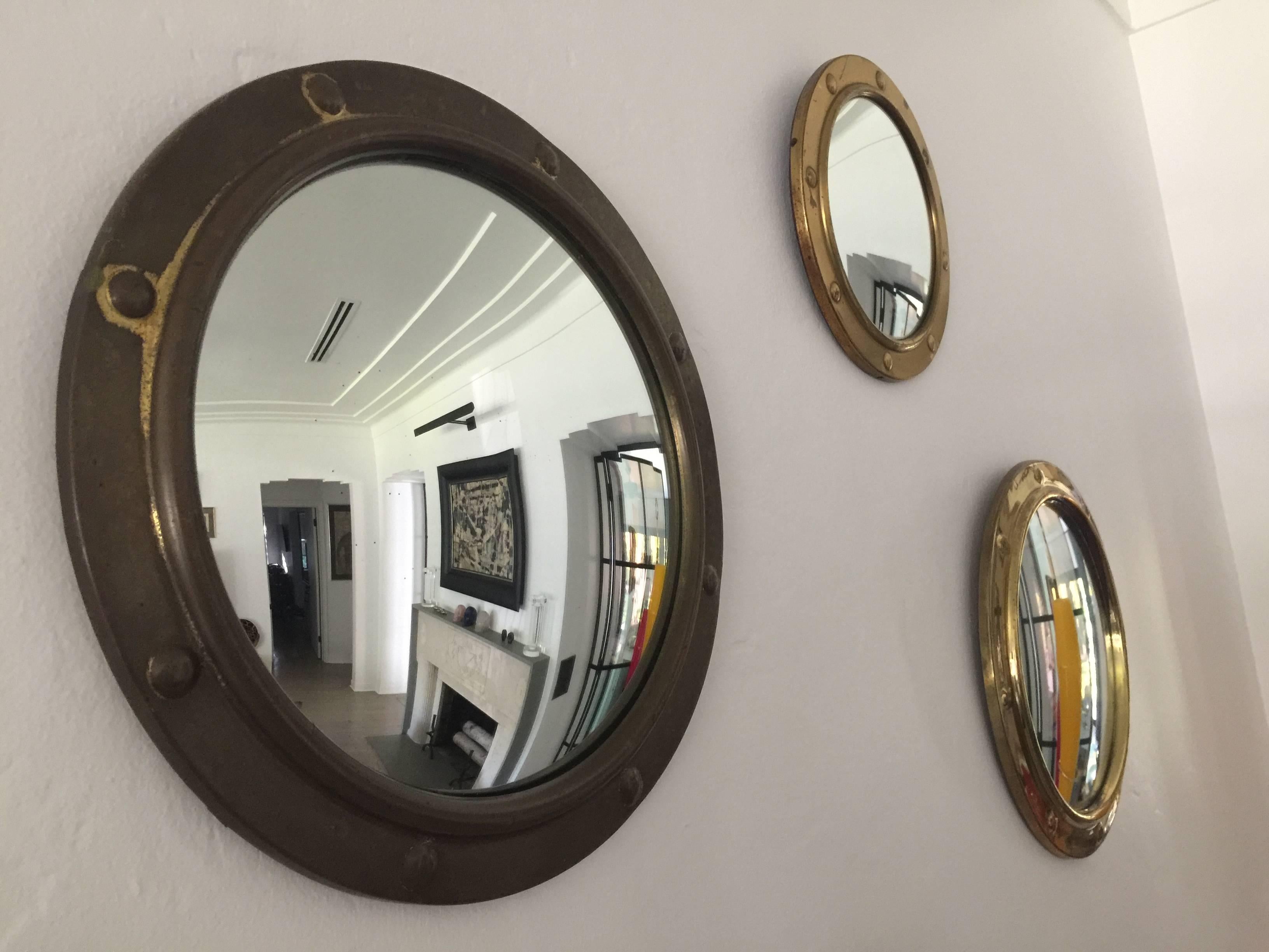 convex mirror vintage