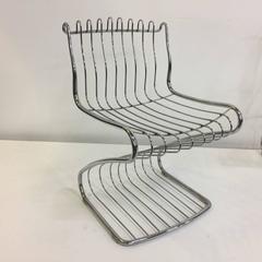 Set of 6 Original Vintage Italian Chrome Chairs by Gastone Rinaldi