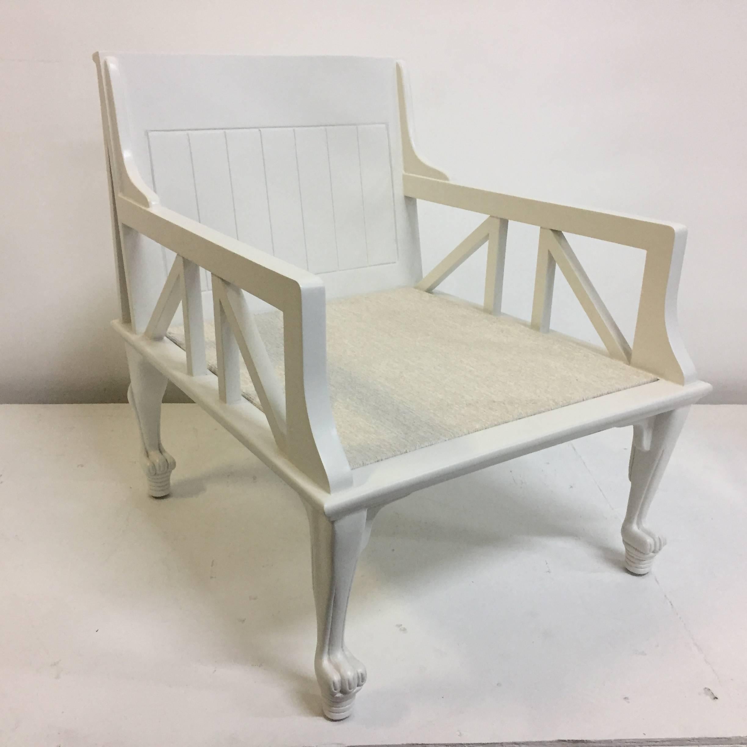 John Hutton-Stuhl „Thebes“, entworfen für Randolph & Hein (Ende des 20. Jahrhunderts) im Angebot