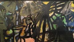 Triptich Painting By Alexander Rutsch