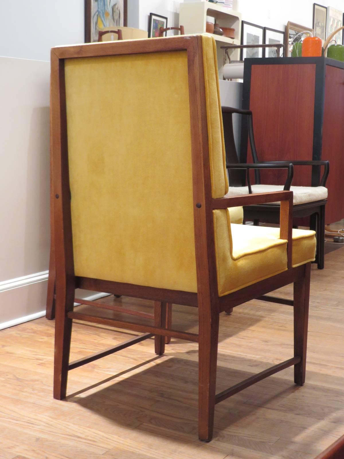 Mid-Century Modern Pair of Side Chairs by Kipp Stuart