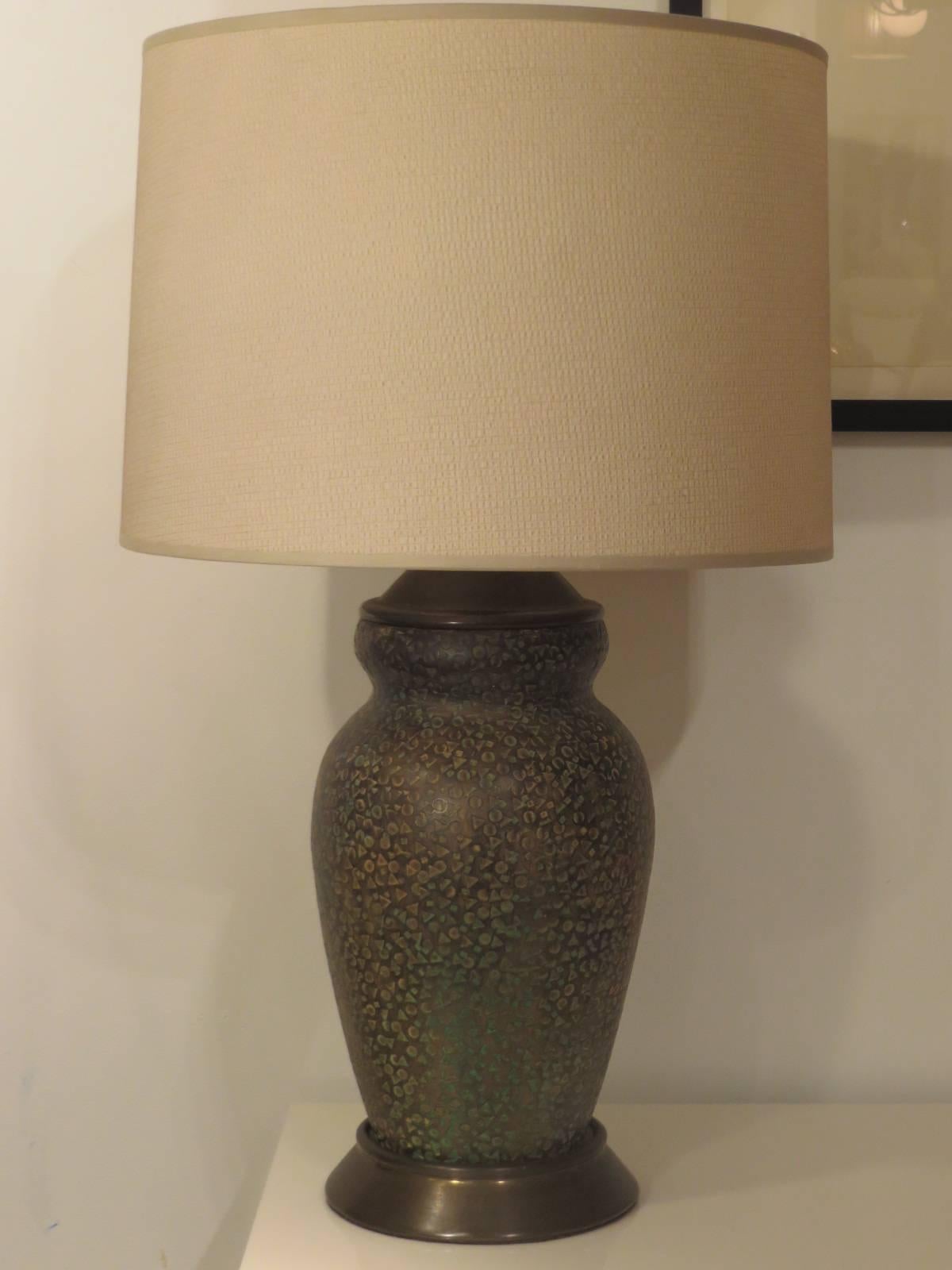 Zaccagnini Ceramic Table Lamp For Sale 3