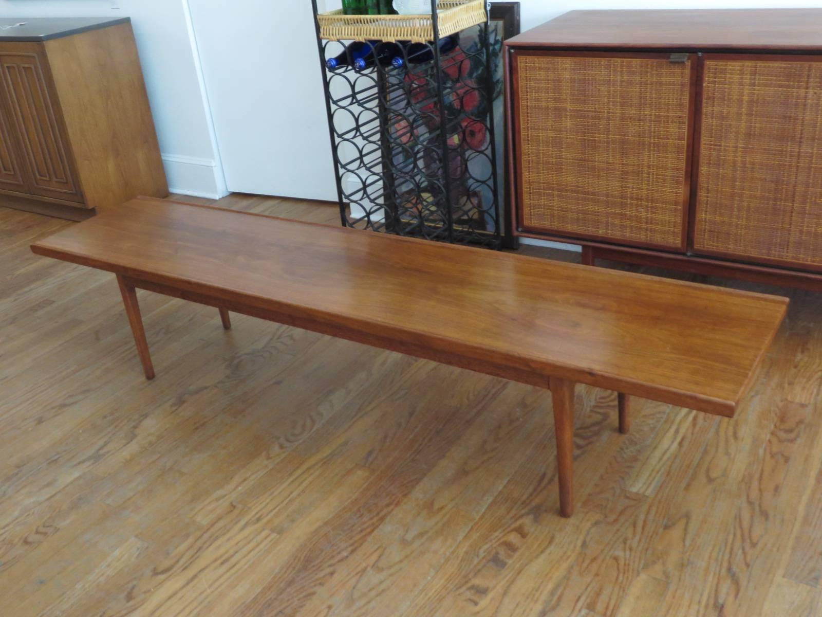 Mid-Century Modern Bench/Coffee Table by Kipp Stewart and Stewart MacDougall for Drexel
