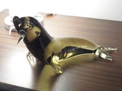 Art Glass Walrus by Salviati