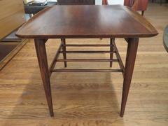 Kip Stewart Walnut End Table