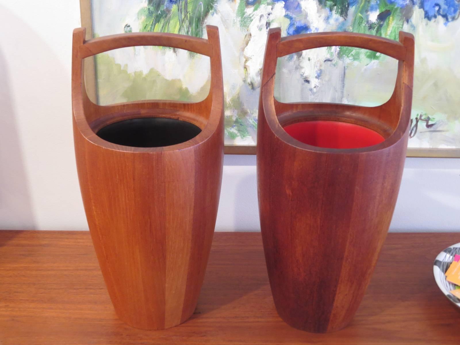 Pair of Large Ice Buckets by Jens Quistgaard In Good Condition In Tarrytown, NY