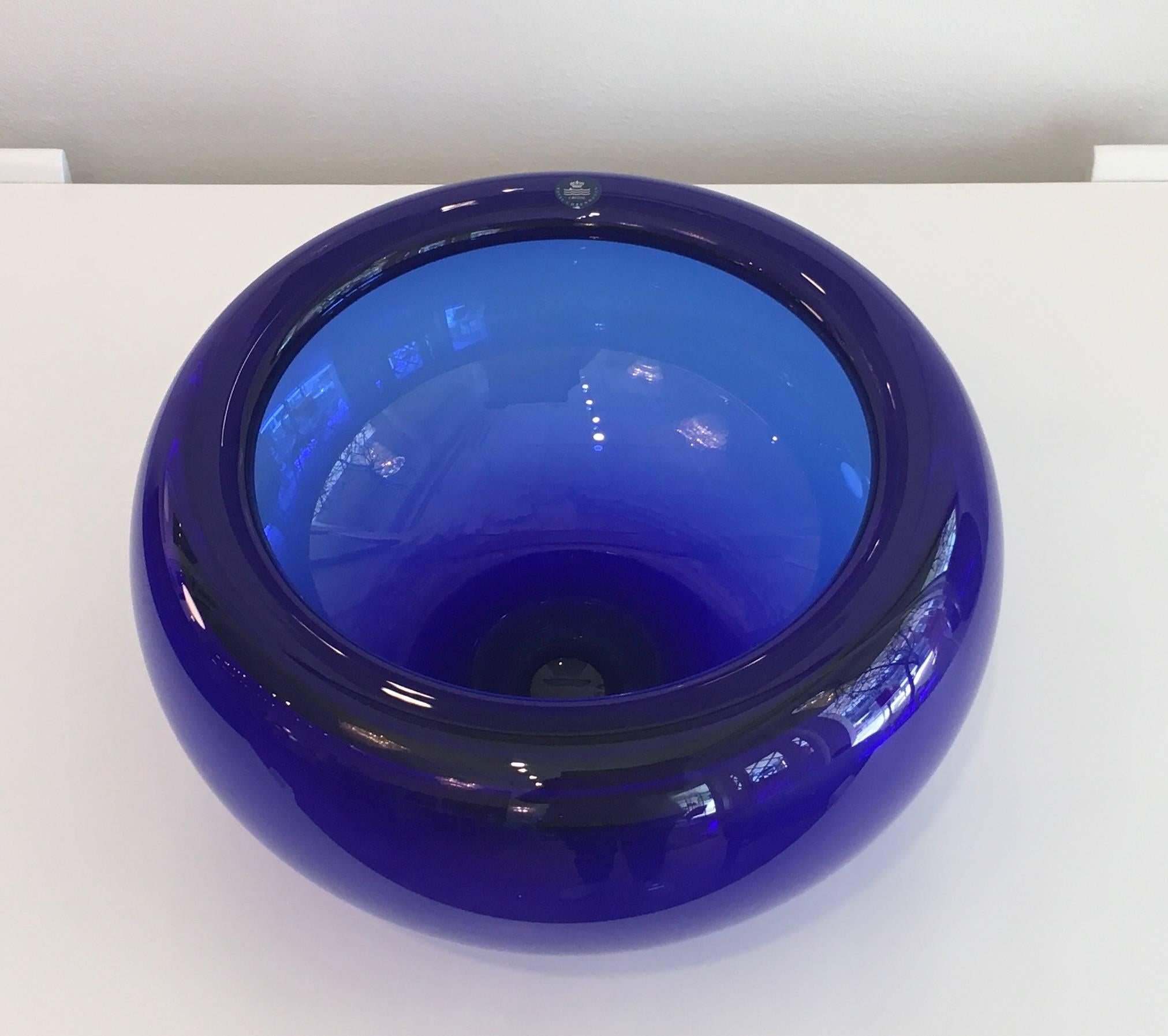royal copenhagen glass bowl