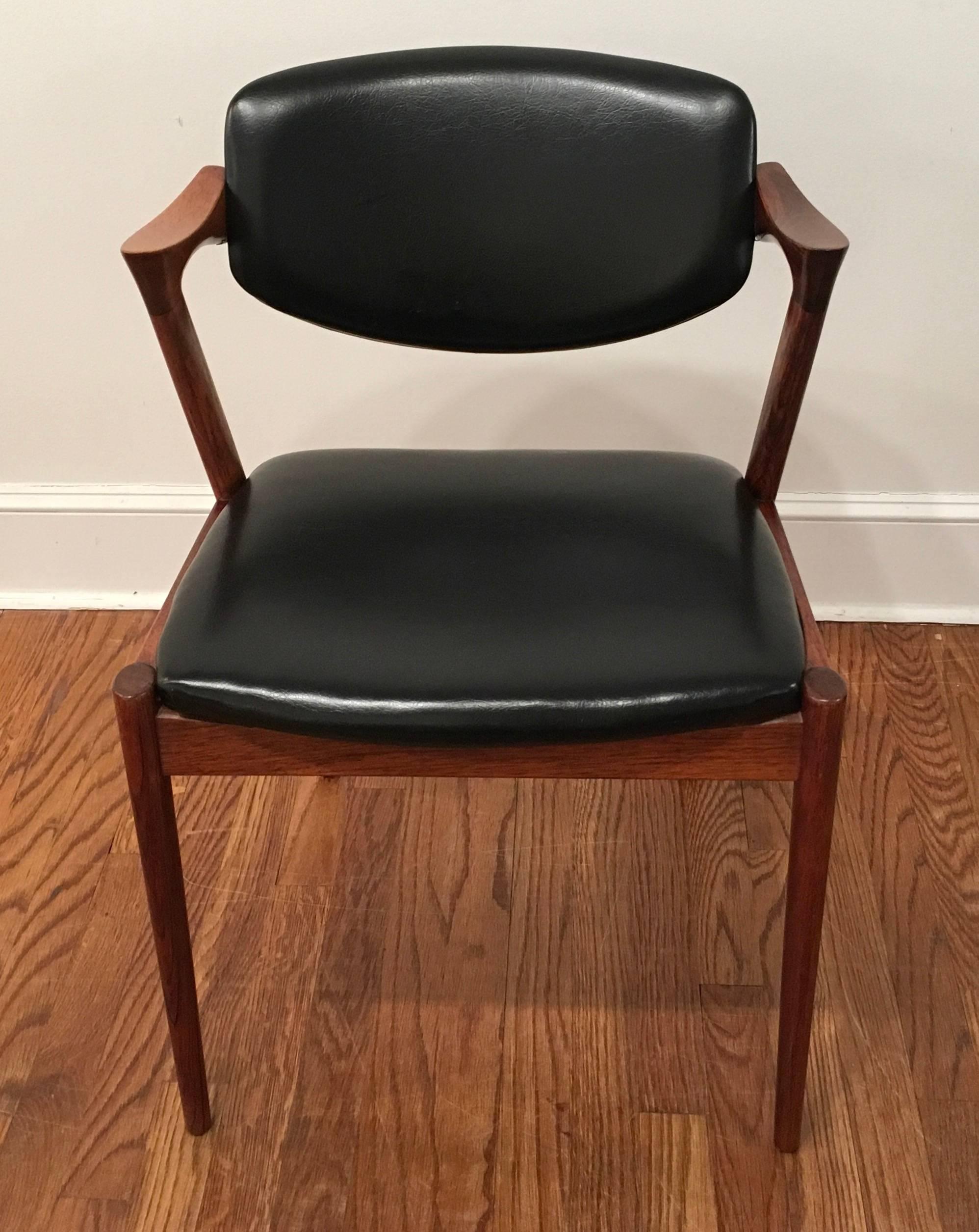 Kai Kristiansen Chair In Good Condition For Sale In Tarrytown, NY