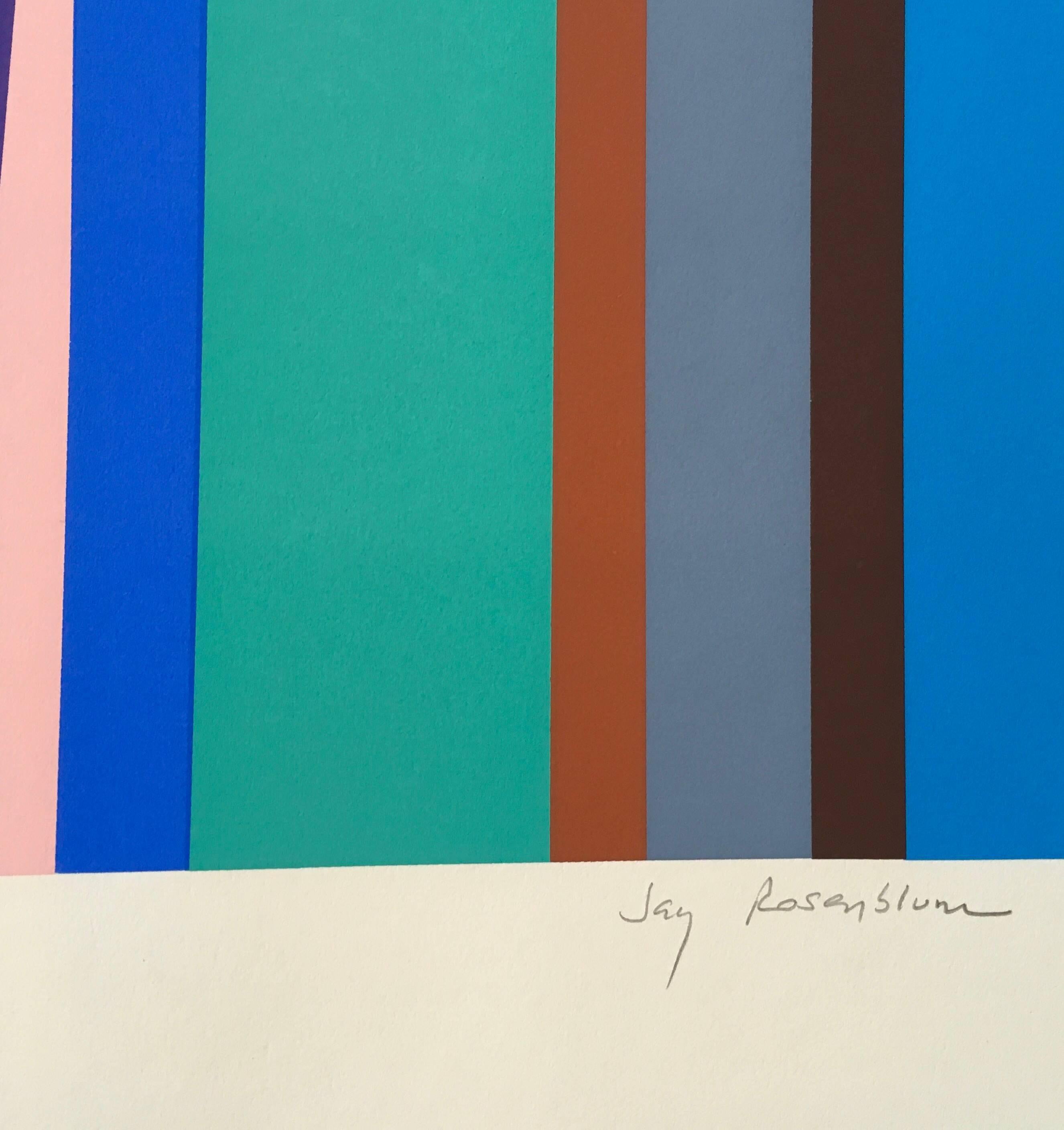 Jay Rosenblum Serigraph In Excellent Condition For Sale In Tarrytown, NY