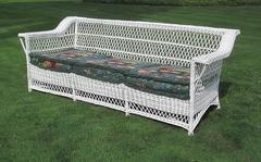 Bar Harbor Wicker Sofa