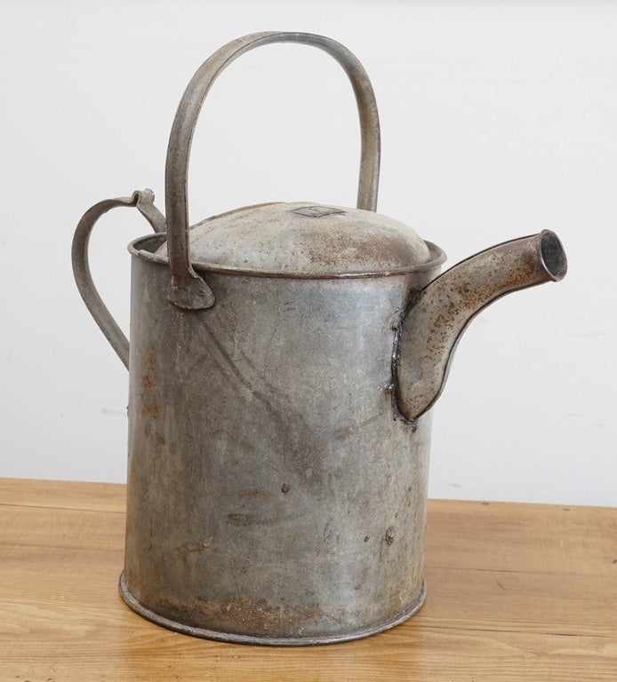 Late 19th Century Collection of Three French Watering Cans