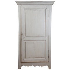 One-Door Painted Cupboard