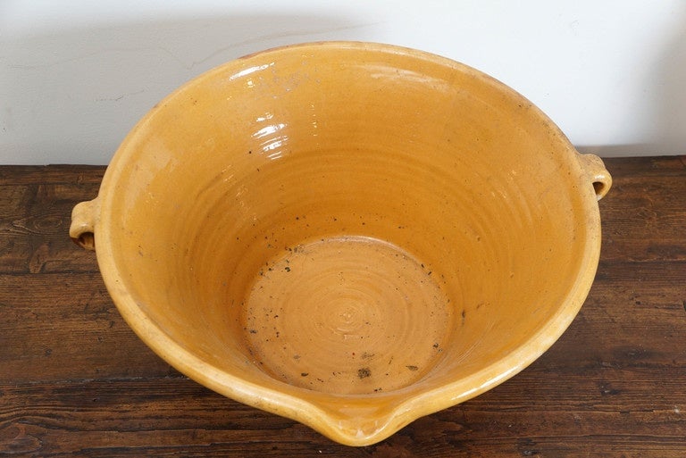 French Ceramic Batter Bowl In Good Condition In Sheffield, MA