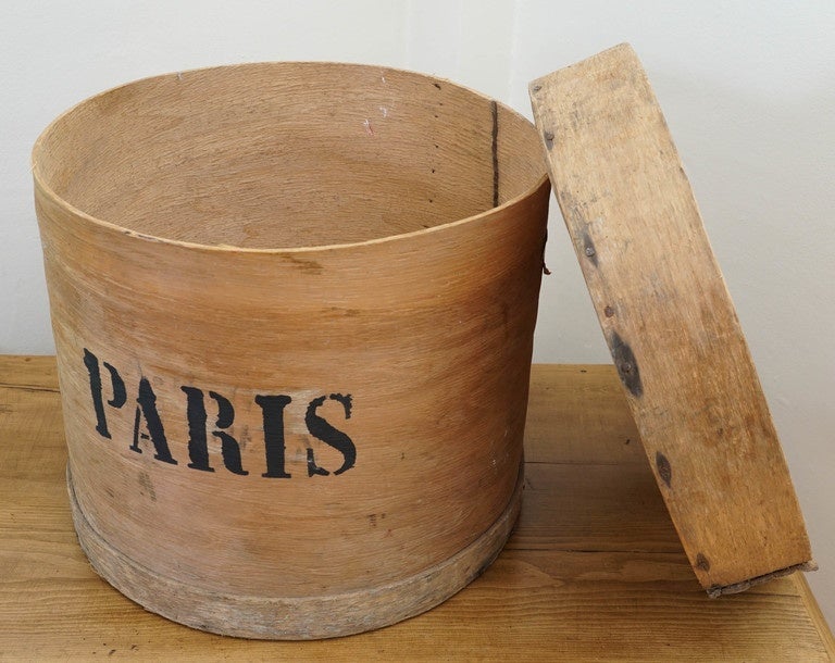 Paris Hat Box at 1stDibs