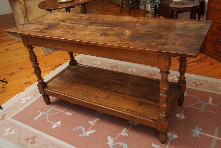 Fruitwood Drapers Table