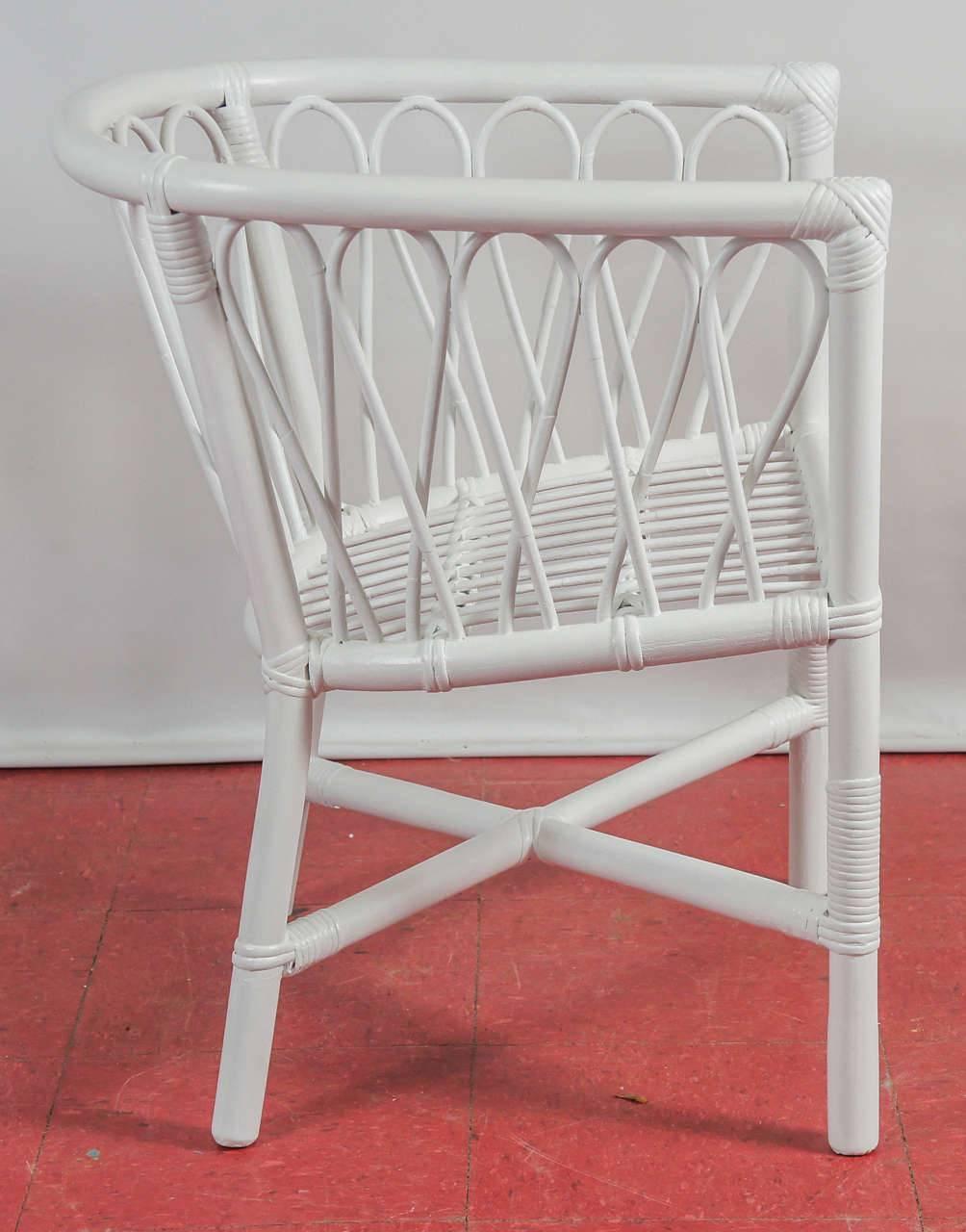 Set of Four Bentwood and Rattan Dining Chairs In Good Condition In Sheffield, MA