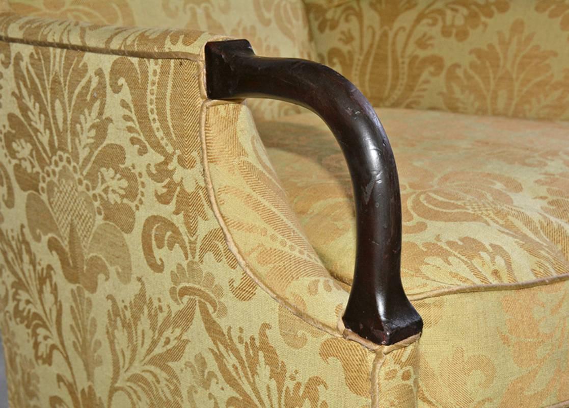 Vintage Wingback Armchair In Good Condition In Sheffield, MA