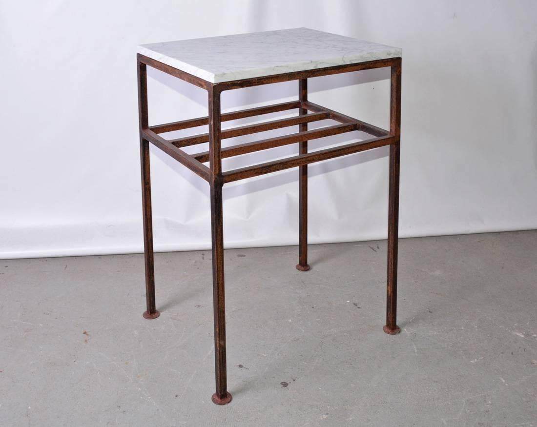 American Custom Iron Table Frames, Priced Singly, Table Base Only For Sale