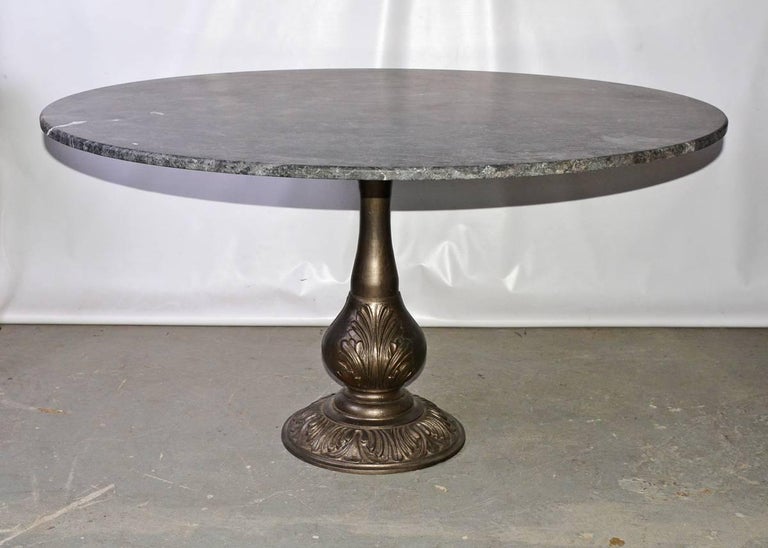 Antique Cast Iron Pedestal Base/Base ONLY For Sale at 1stDibs