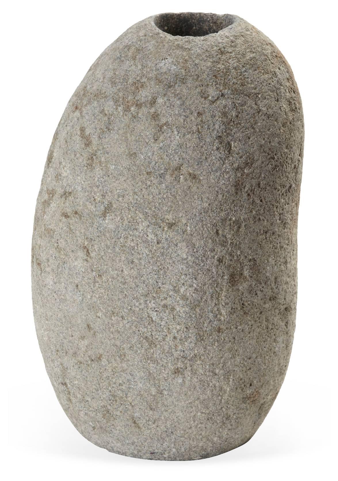 Stone Votive Kerzenhalter aus Stein im Angebot 1