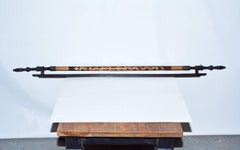Antique Decorative Wood Double Hanging Rod