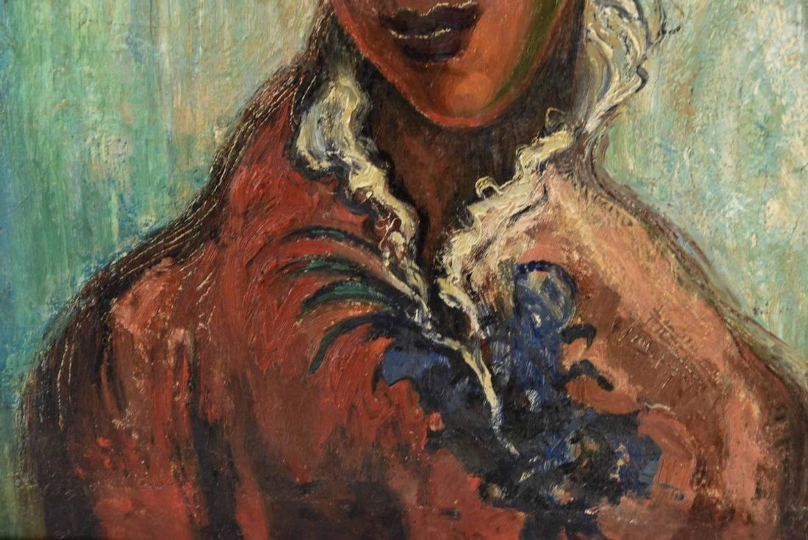 Portrait Oil on Canvas 1