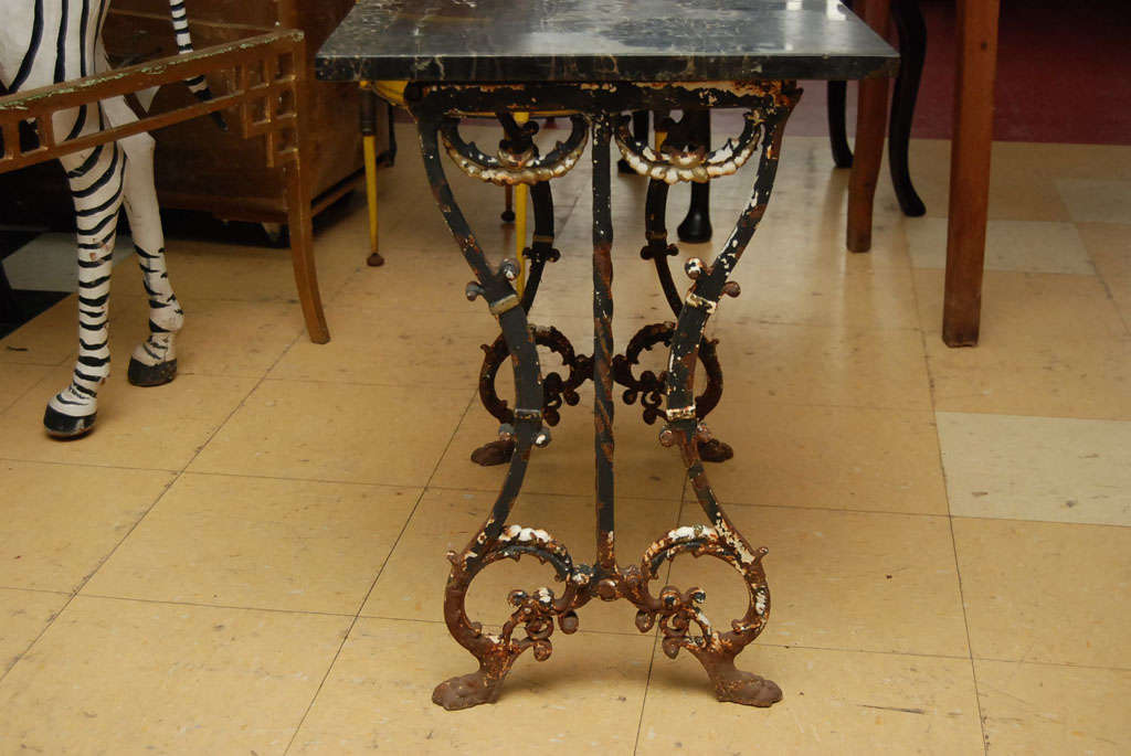 french bistro side table