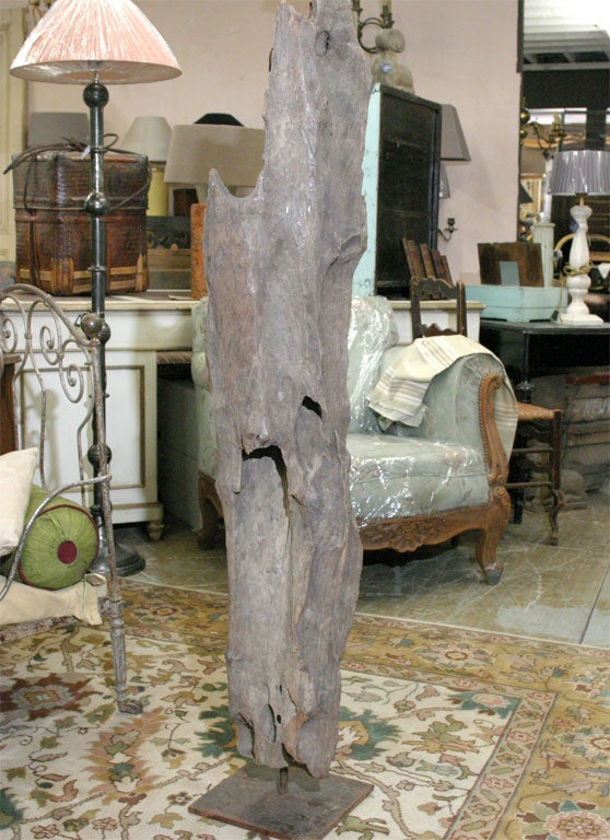 20th Century Organic Natural Wood Sculpture For Sale