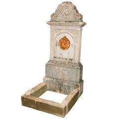 19th Century French Wall Fountain