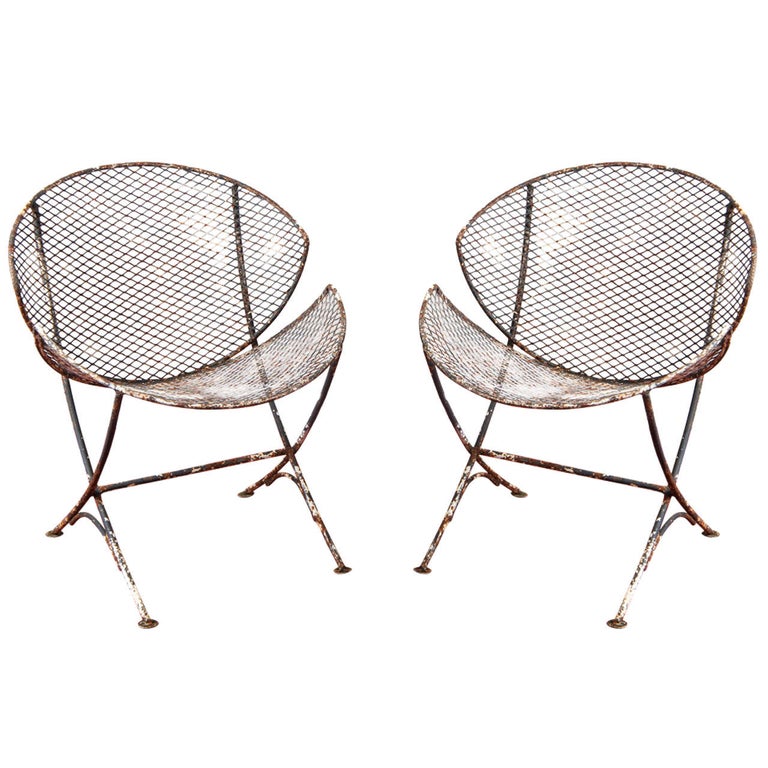 Maurizio Tempestini For Salterini Clamshell Chairs Pair For Sale At 1stdibs