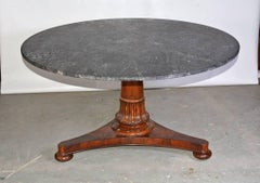 19th Century Rosewood Regency Pedestal Table Base Only