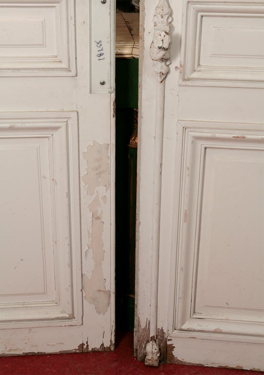 Gustavian Pair of Louis XVI Style Doors For Sale