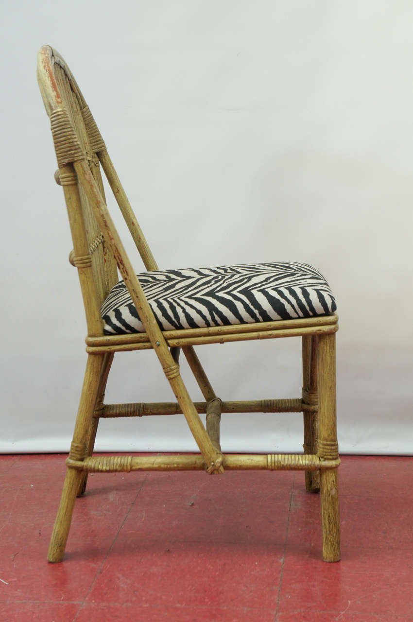 American Bentwood Bamboo Chairs For Sale