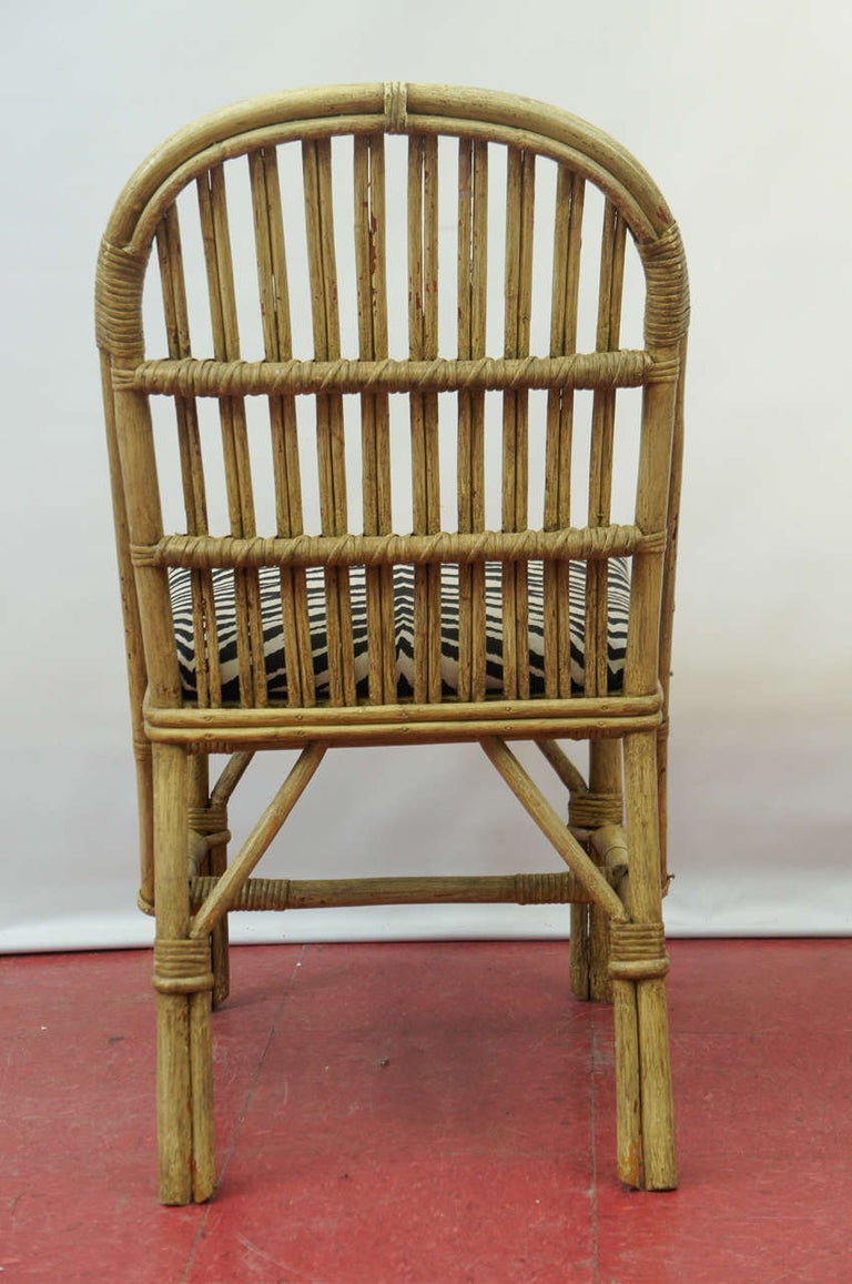 Bentwood Bamboo Chairs In Good Condition For Sale In Great Barrington, MA