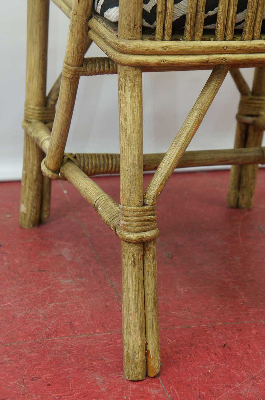 Mid-20th Century Bentwood Bamboo Chairs For Sale