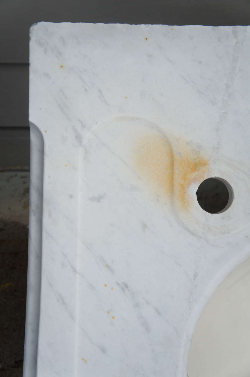 antique marble sink