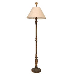 Gold Gilt Italian Floor Lamp