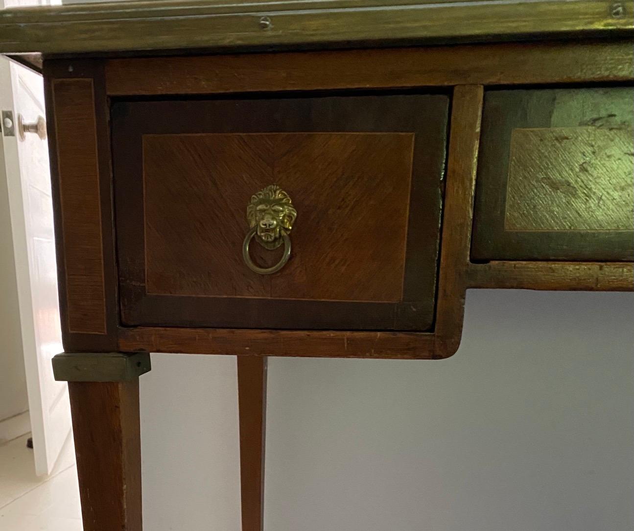 Directoire Style Small Bureau Plat For Sale 2