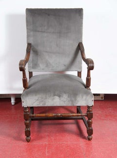Louis XIV Style Throne Armchair