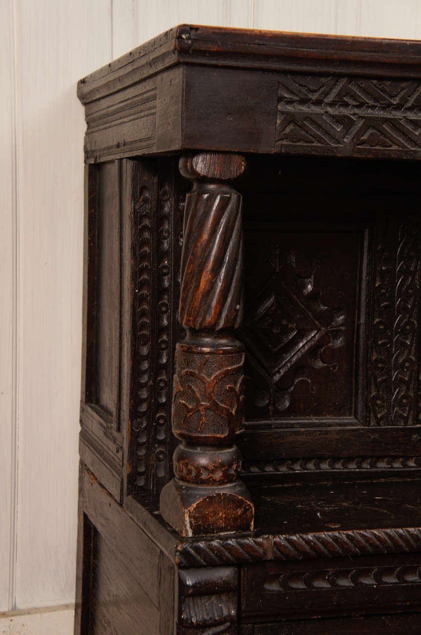 jacobean court cupboard