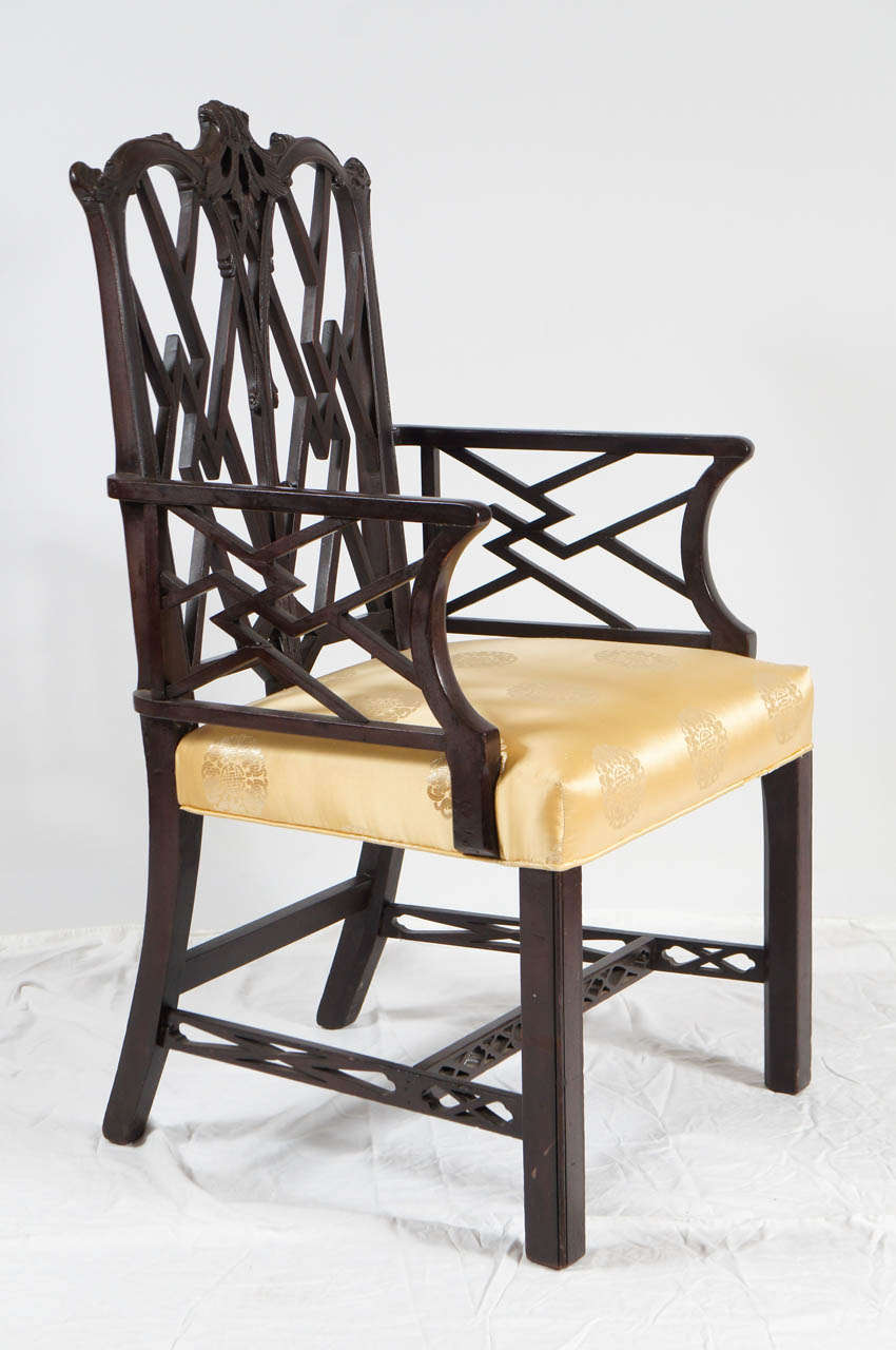 chippendale armchairs