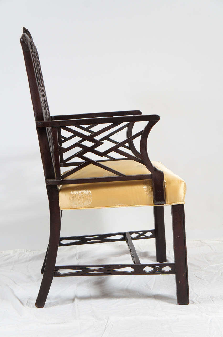chinese chippendale armchair