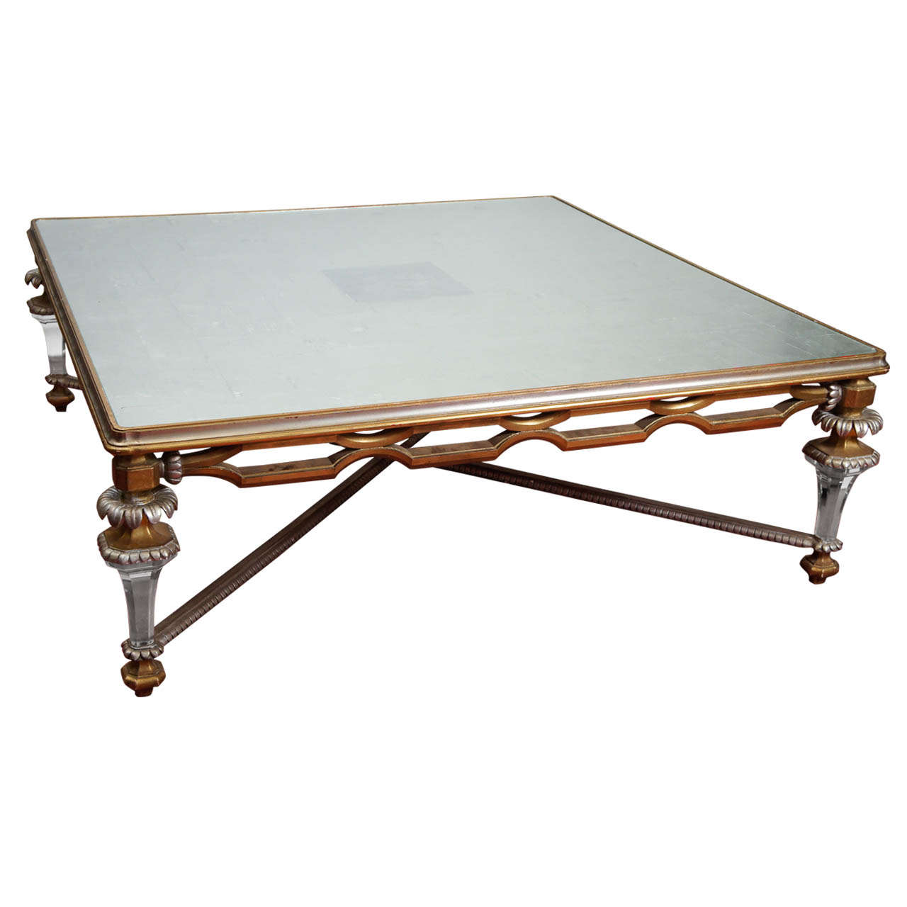 Neoclassical Revival Style Coffee Table For Sale