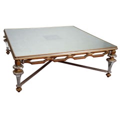 Vintage Neoclassical Revival Style Coffee Table