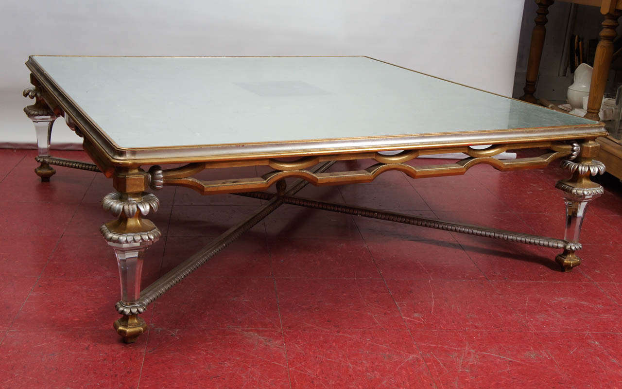 Baroque Neoclassical Revival Style Coffee Table For Sale